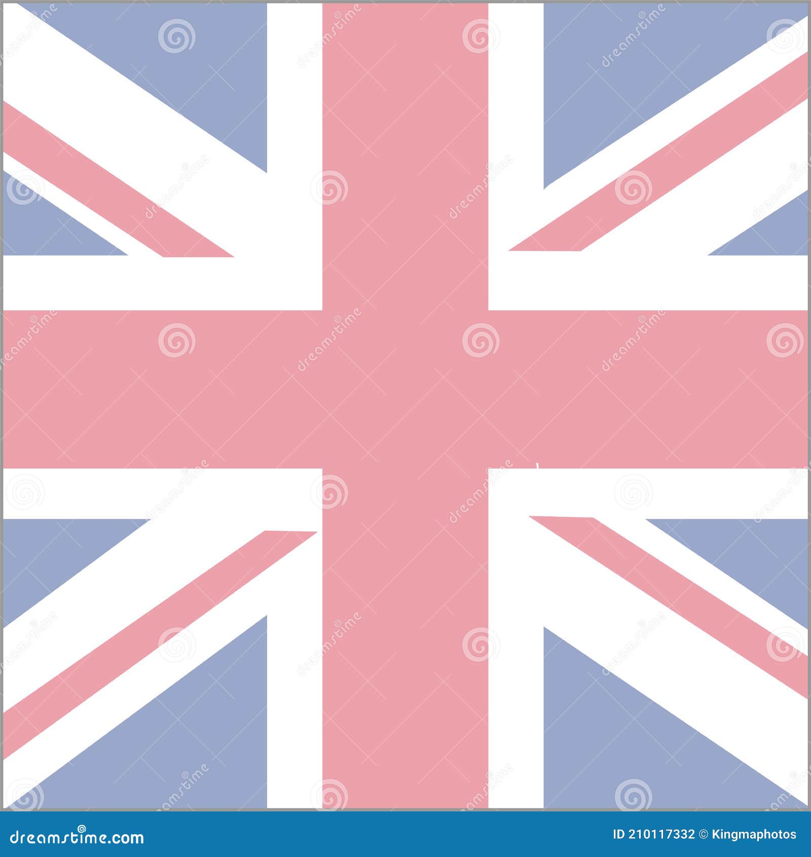United Kingdom Flag Vector Icon Union Jack Faded Square Background ...