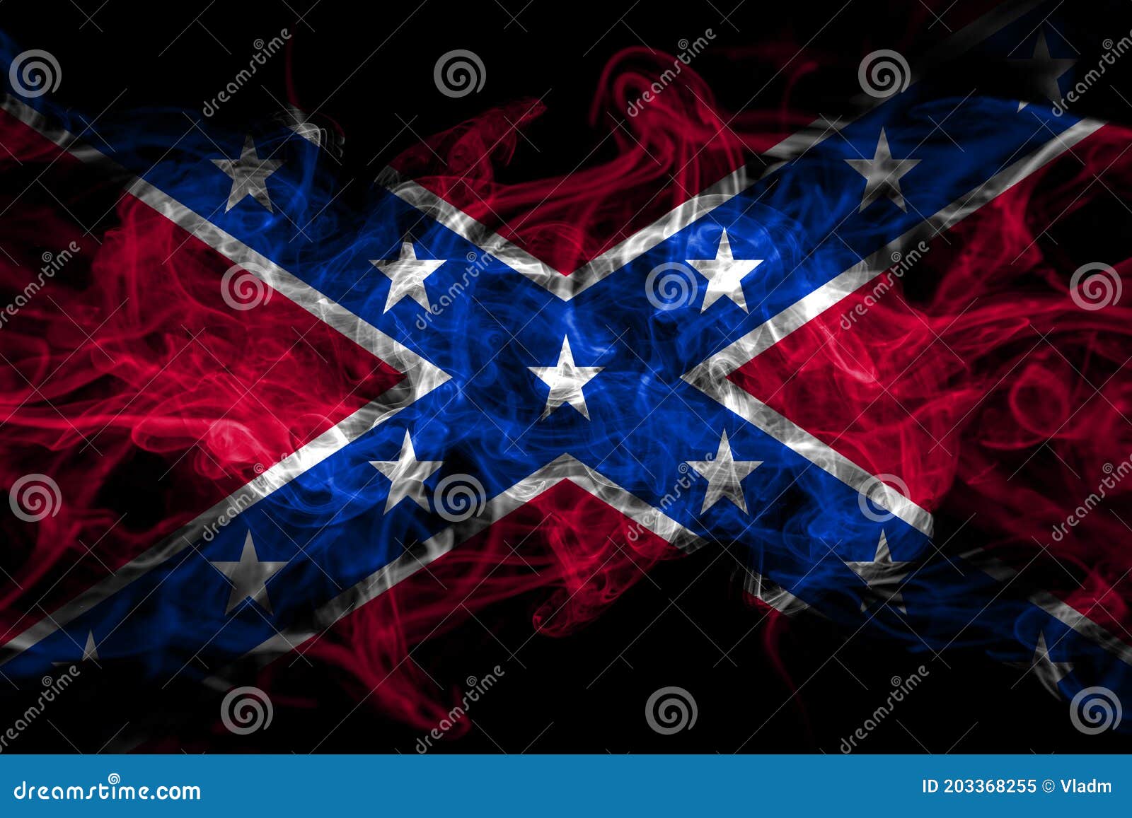 united states of america, america, us, usa, american, confederate navy jack smoke flag  on black background