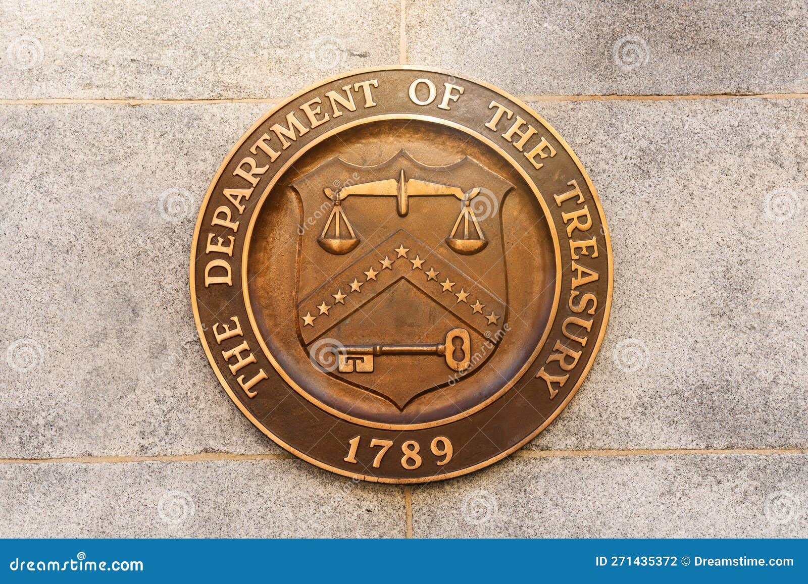 United States Department of the Treasury in Washington, D.C., USA