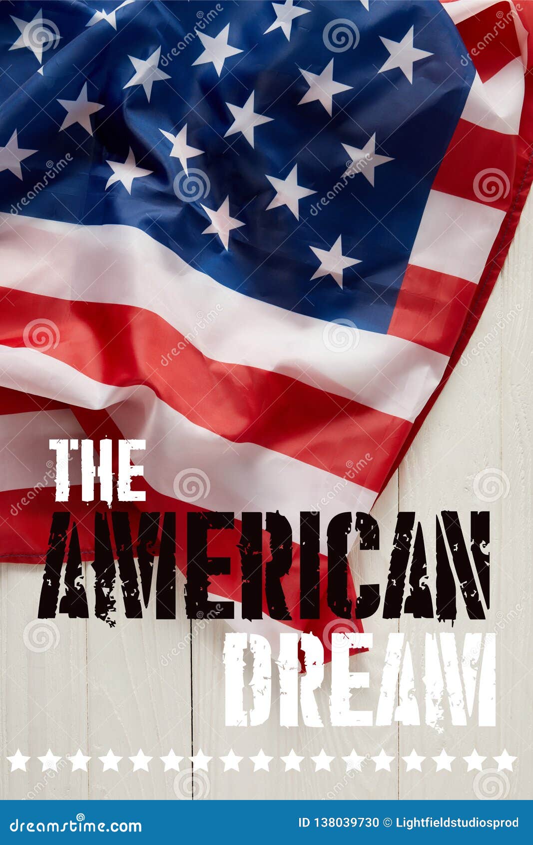 Cropped Image of Man Holding American Flagpole Stock Photo - Image of ...