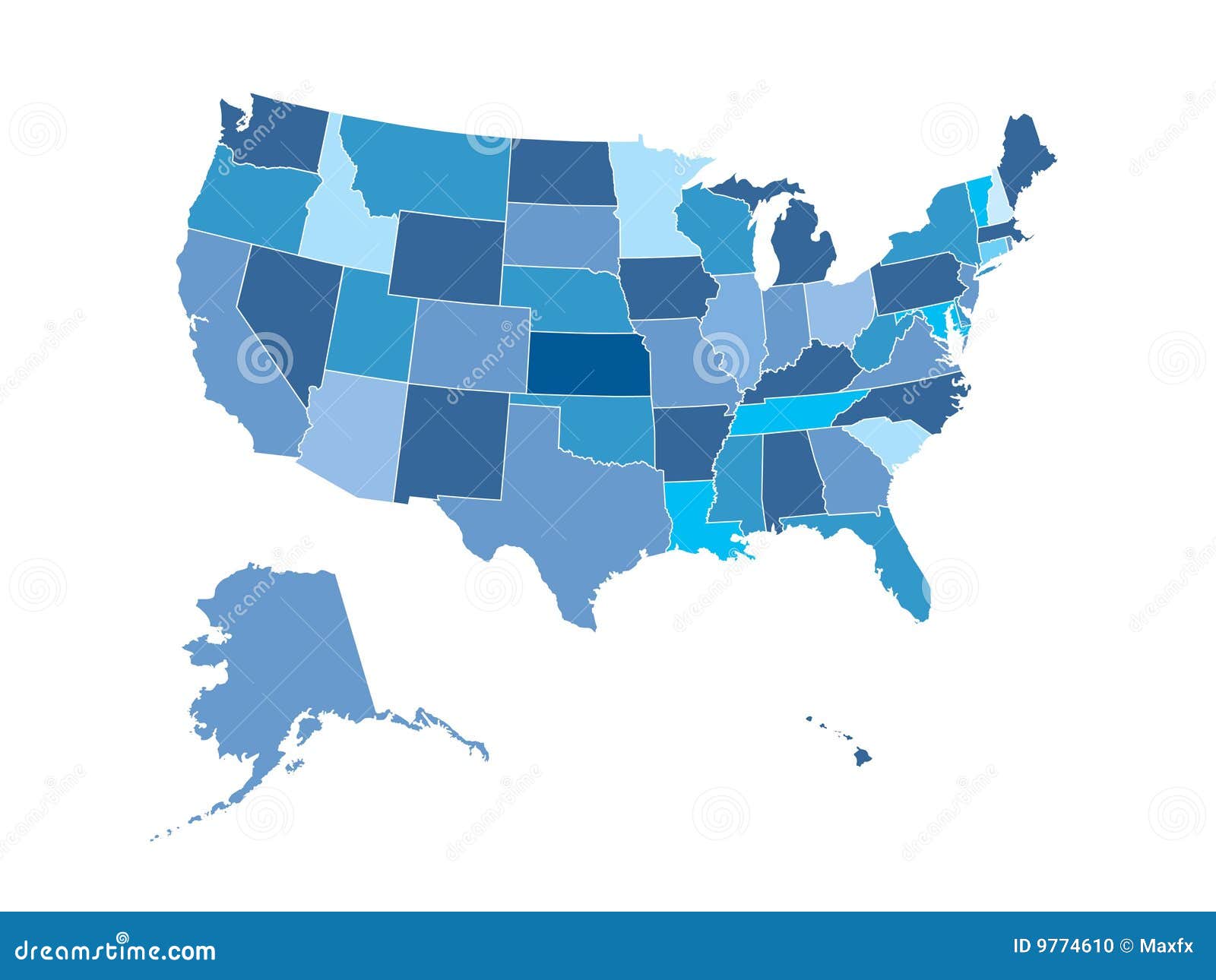 united states map