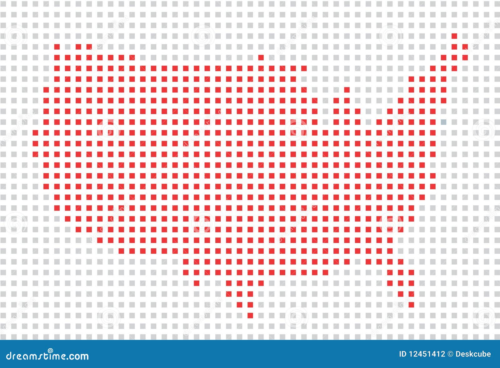 united states map in dots