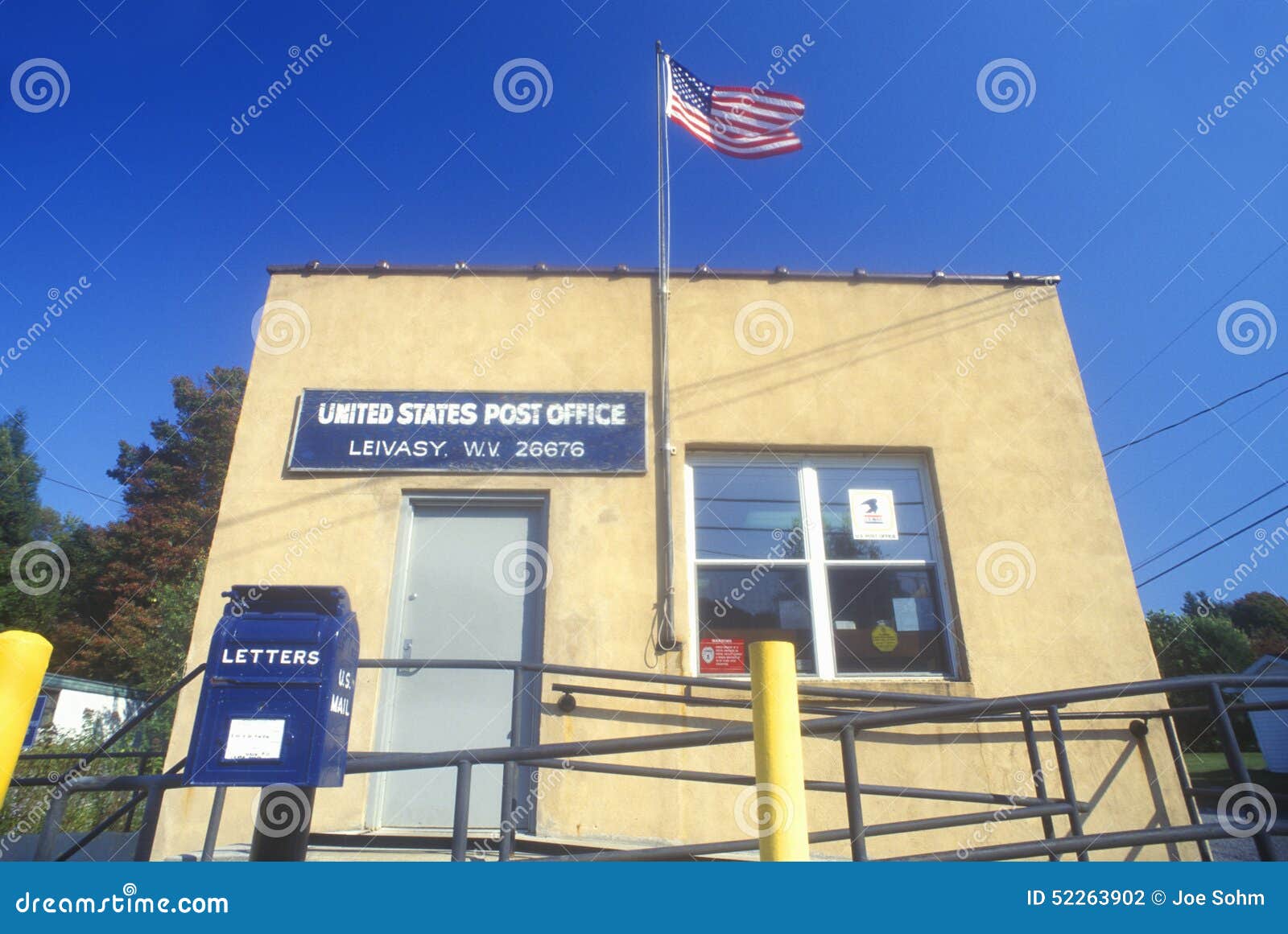 United States Post Office, Leivasy, WV Editorial Photography Image of