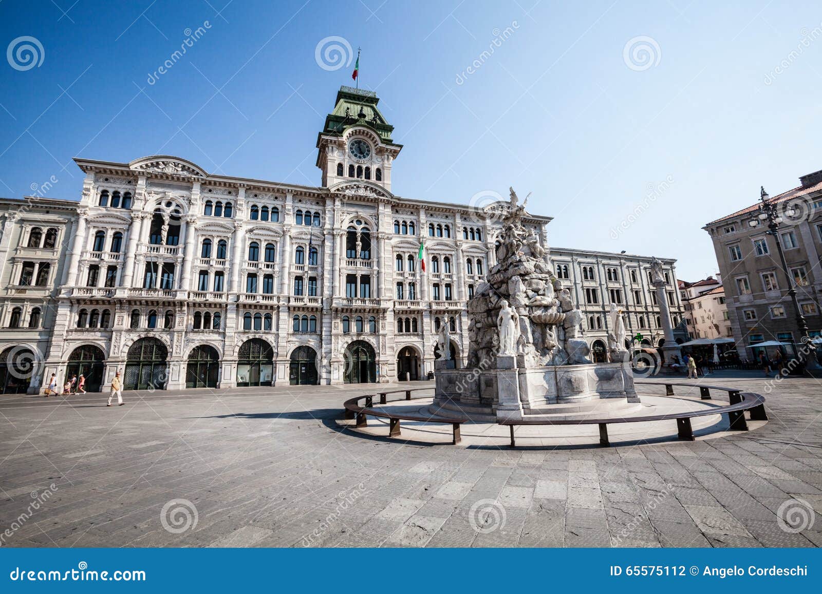 Unity of Italy Square Trieste, Italy Editorial Photography - Image of  artwork, giusto: 65575112