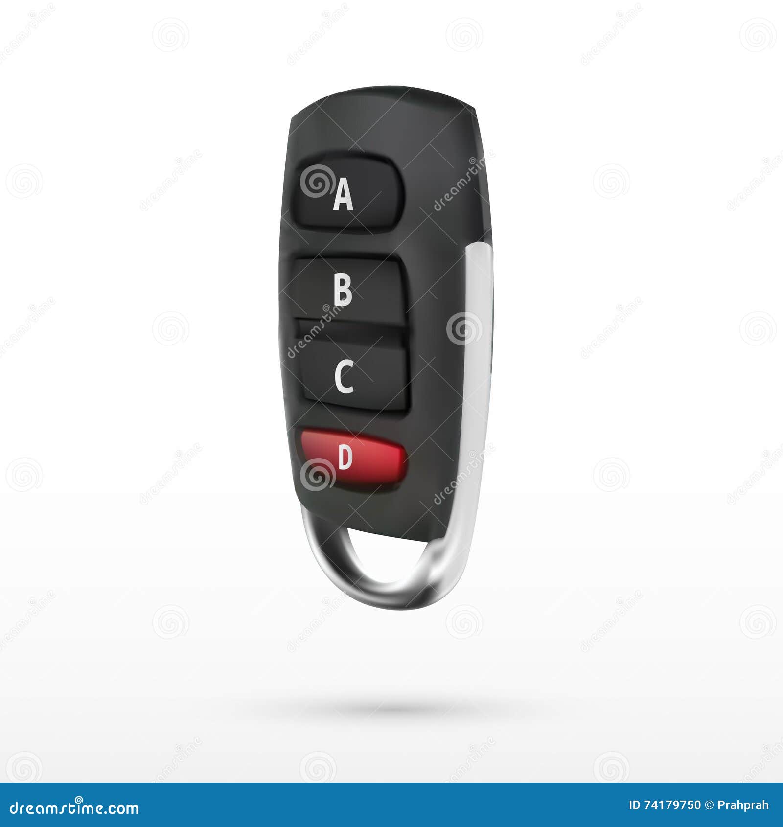 Universal 4 Buttons Cloning 433mhz Electric Garage Door