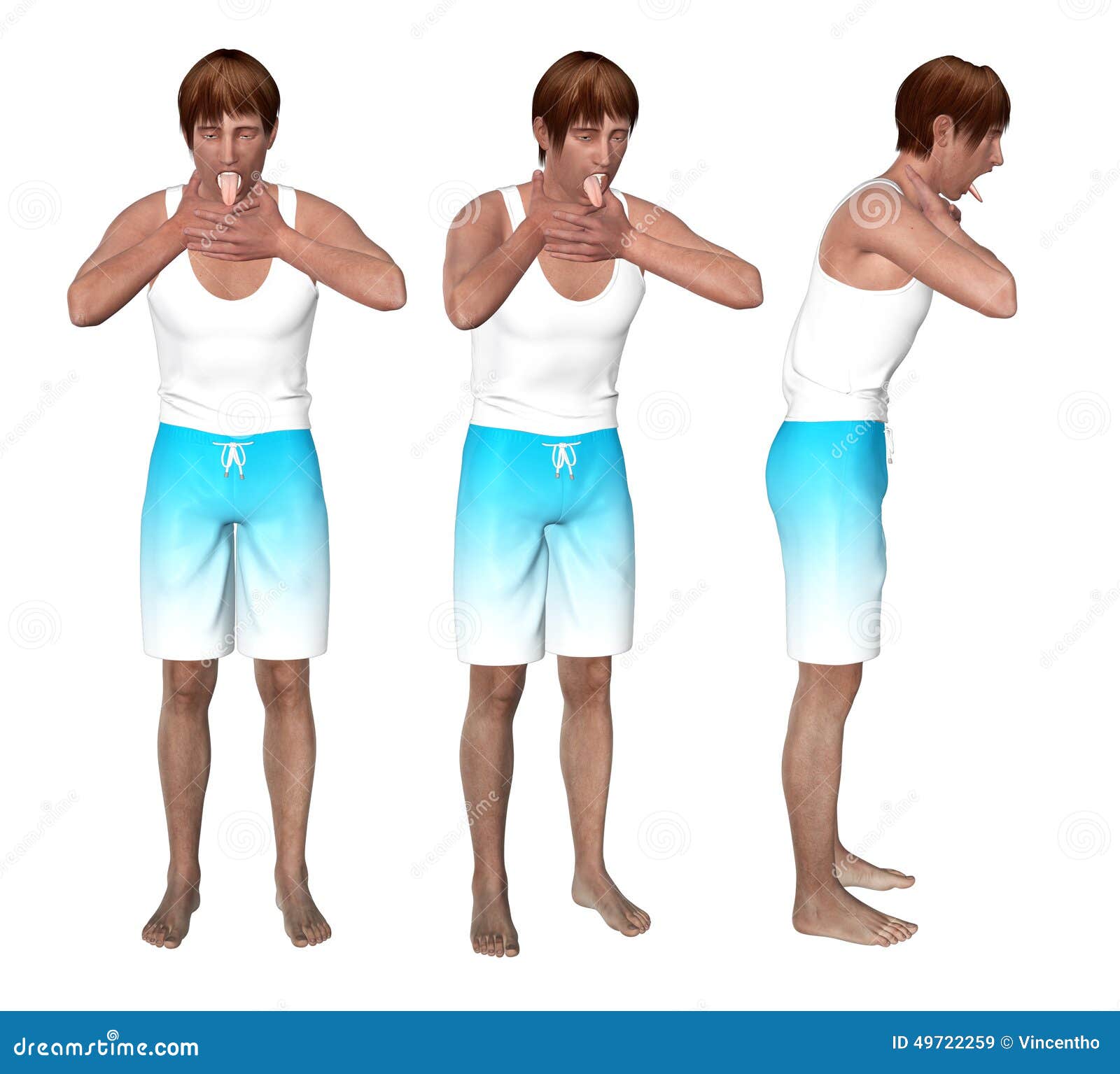 Universal Sign Of Choking Hazards Illustration Stock Photo - Image