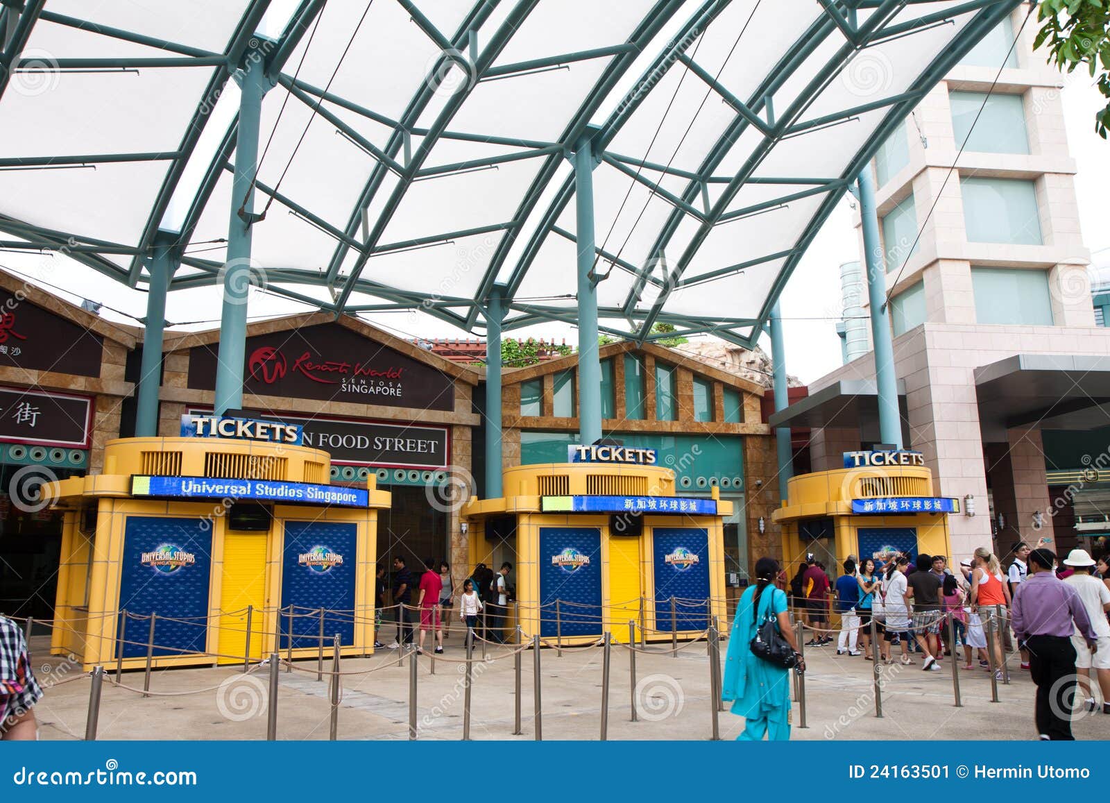 Universal Studios Ticket Booth 24163501 