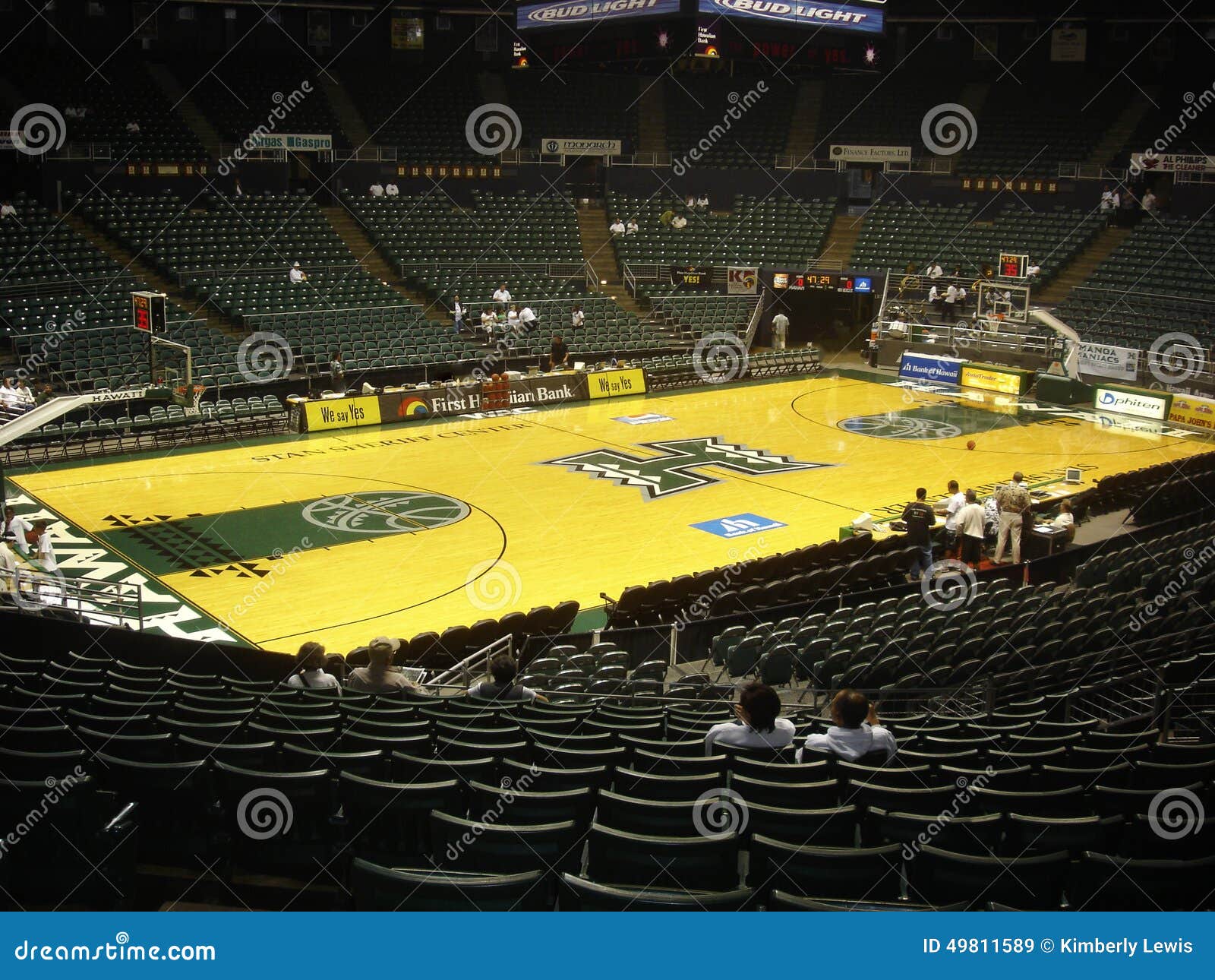 University Of Hawaii Basketball Court. Editorial Photo CartoonDealer