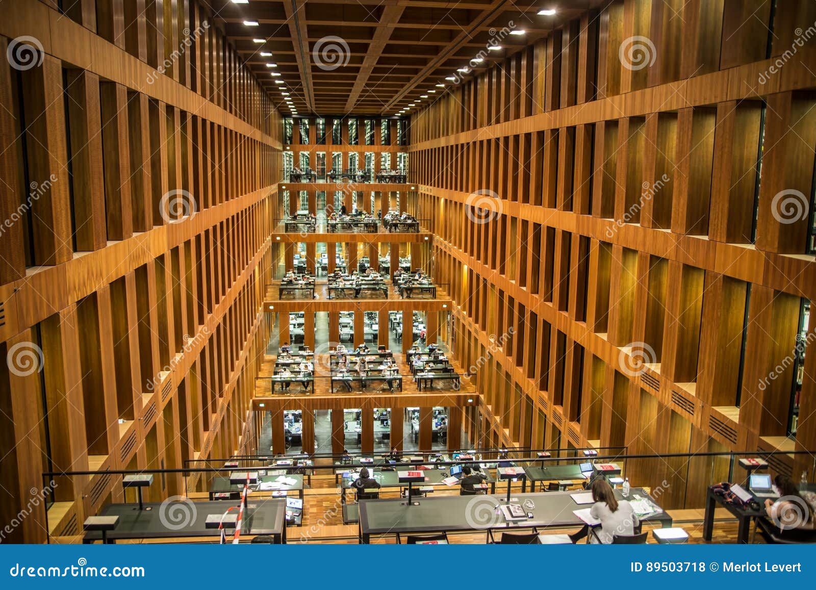 University Library of Humboldt in Berlin Editorial Stock Photo Image