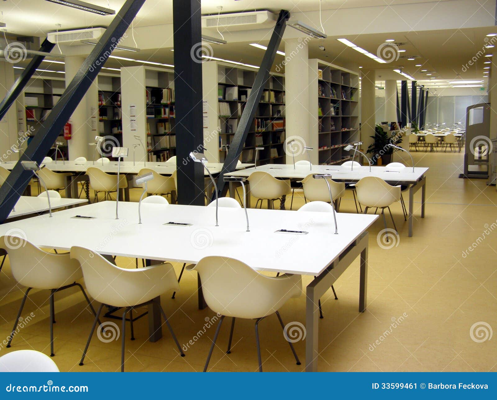 University library stock image. Image of books, student 33599461