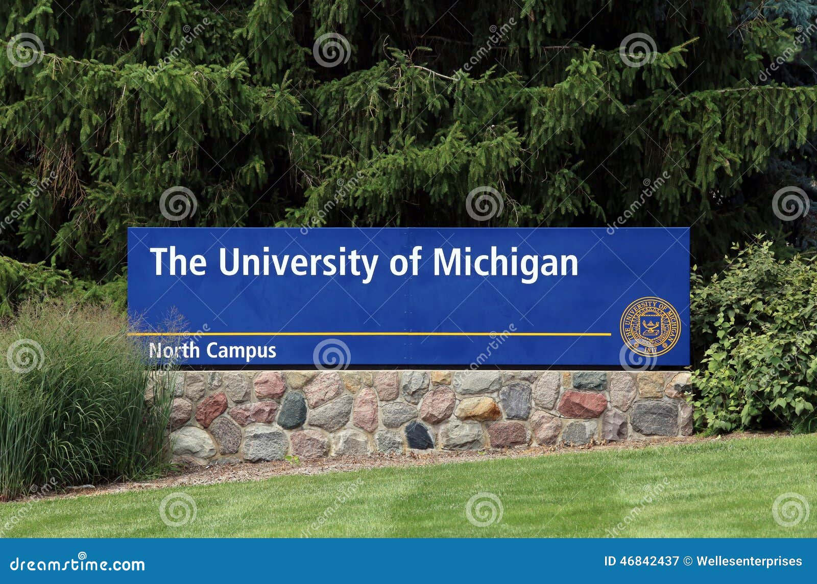 University Of Michigan Redaktionelles Stockfotografie Bild Von