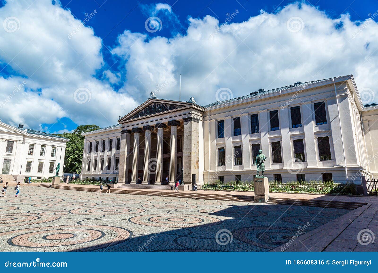 The University of Oslo stock photo. Image of capital - 186608316