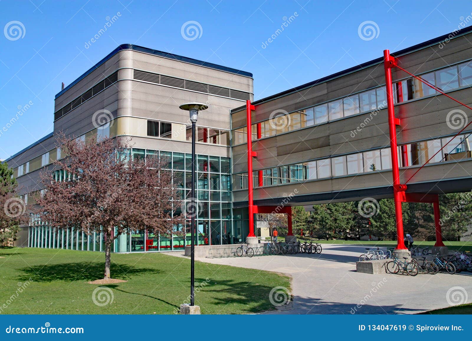Modern University Architecture, University of Waterloo, Canada