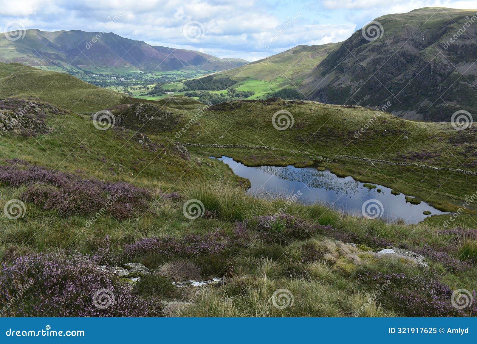 unnamed tarn on high rigg