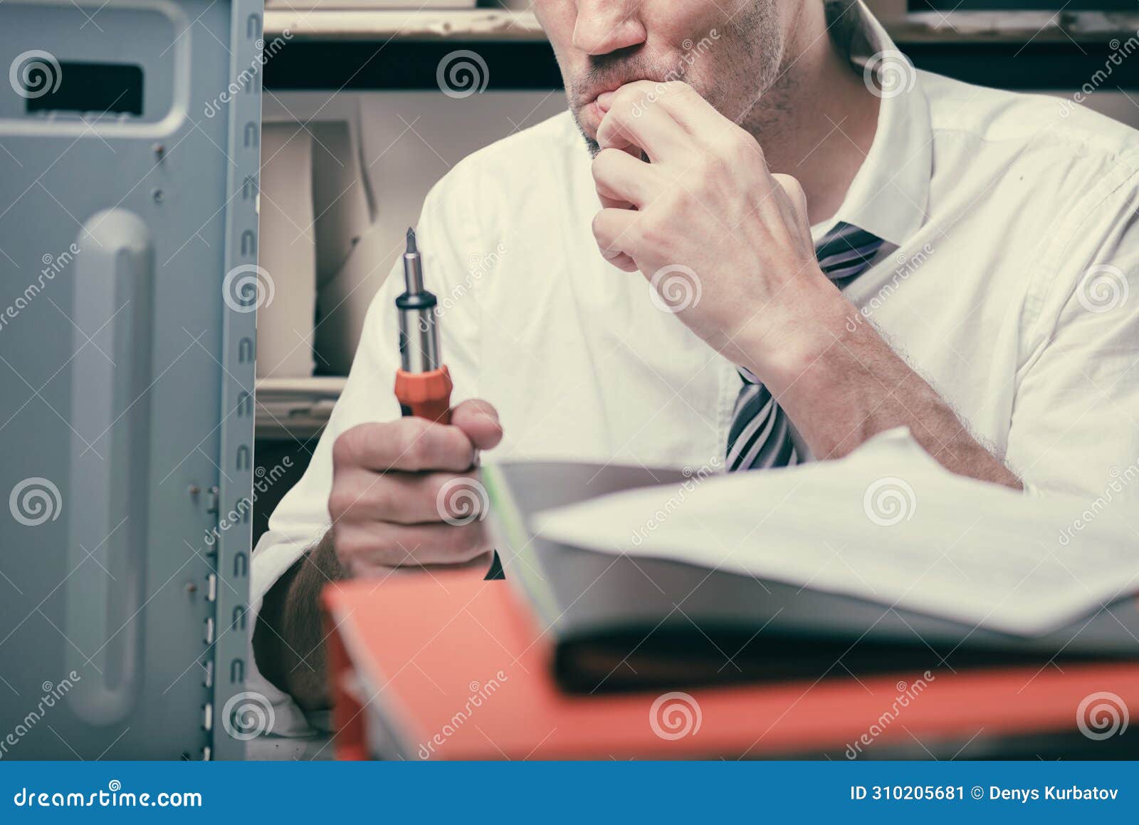 unqualified injured man