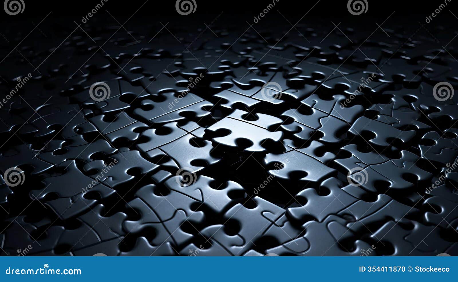 unraveling the enigma: a jigsaw puzzle in darkness