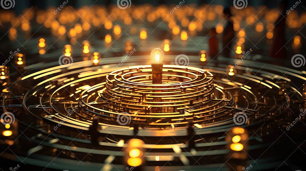 Unraveling the Enigma the Labyrinth and the Light Bulb Stock(05)