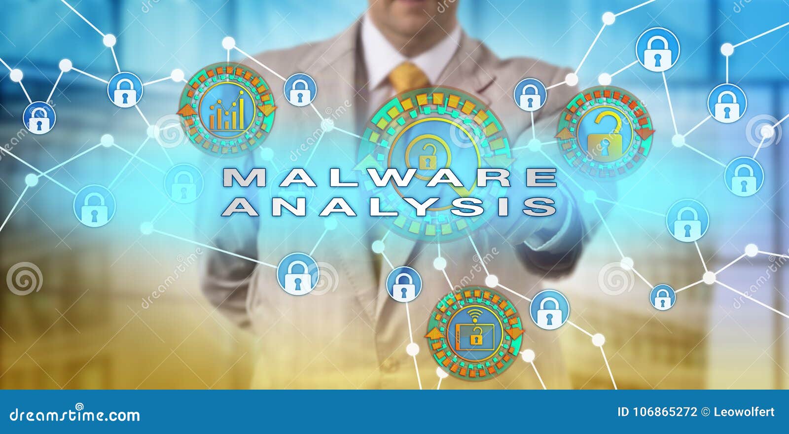 incident manager performing malware analysis