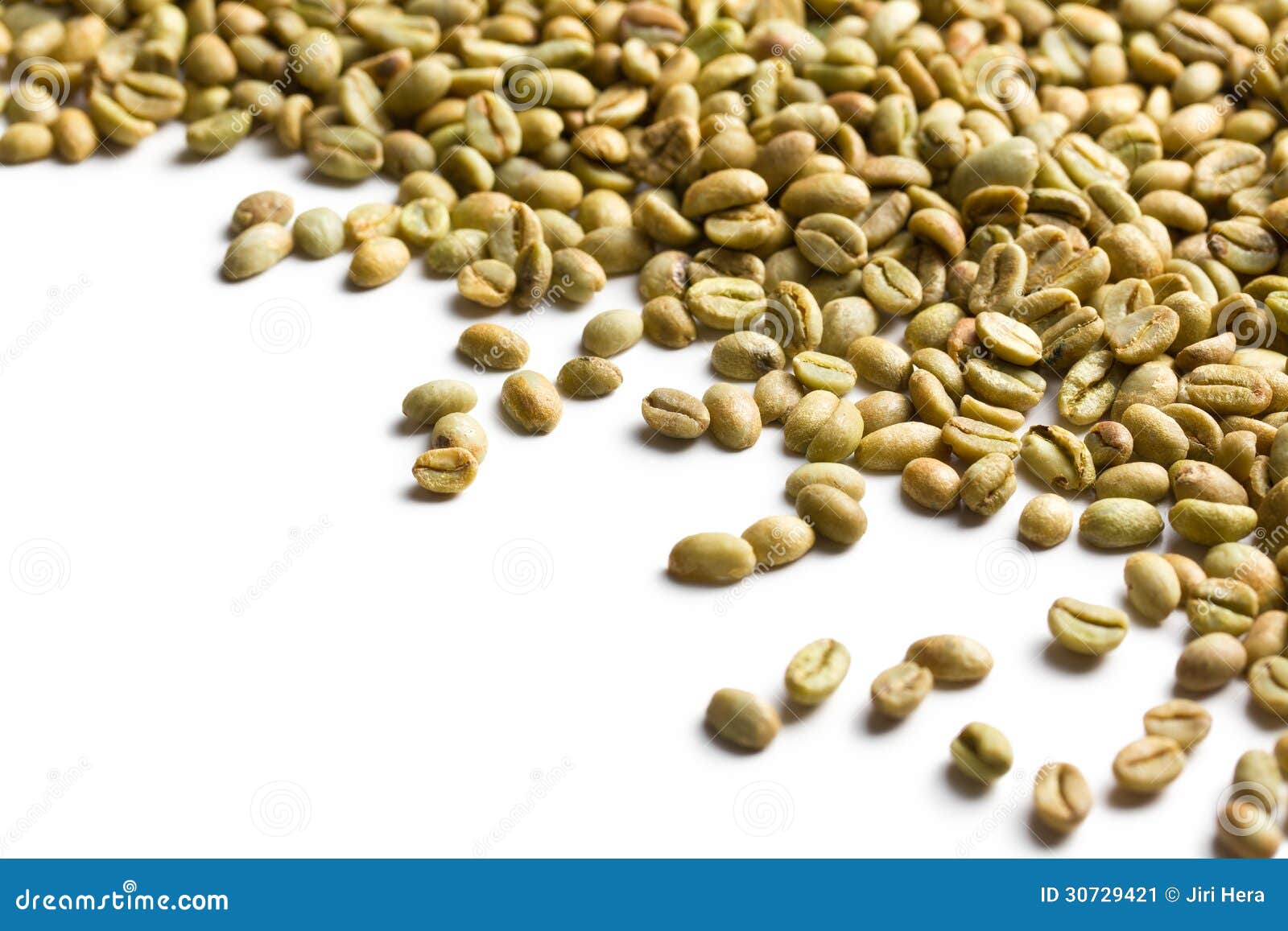 Unroasted coffee beans stock image. Image of gourmet 30729421