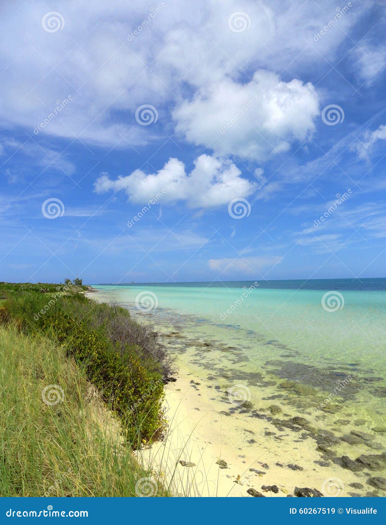 unspoiled beach