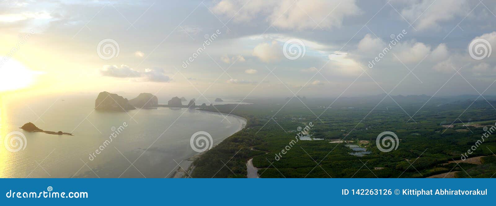 pak meng beach in sikao district trang province, thailand