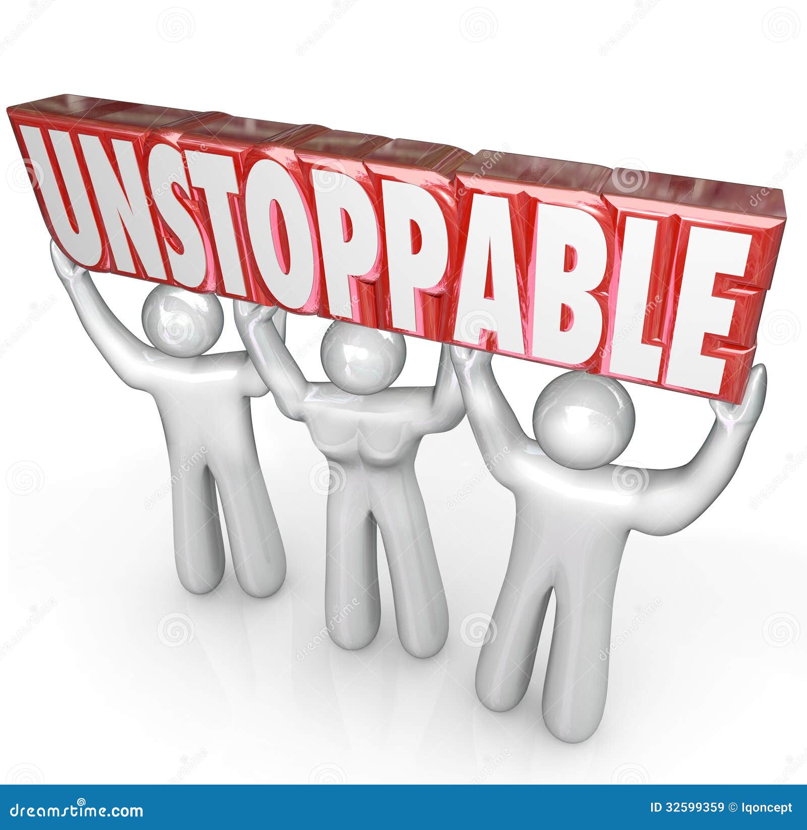 unstoppable team lifting word no limits determination