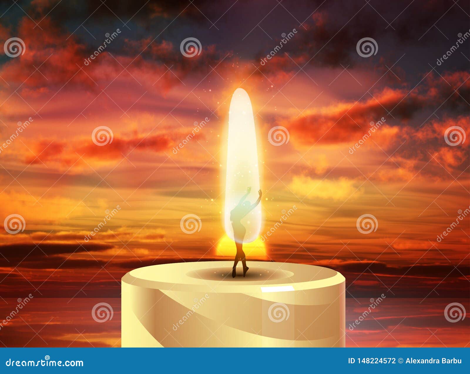 Burning Yellow Candle Stock Illustrations 7,666 Burning Yellow Candle