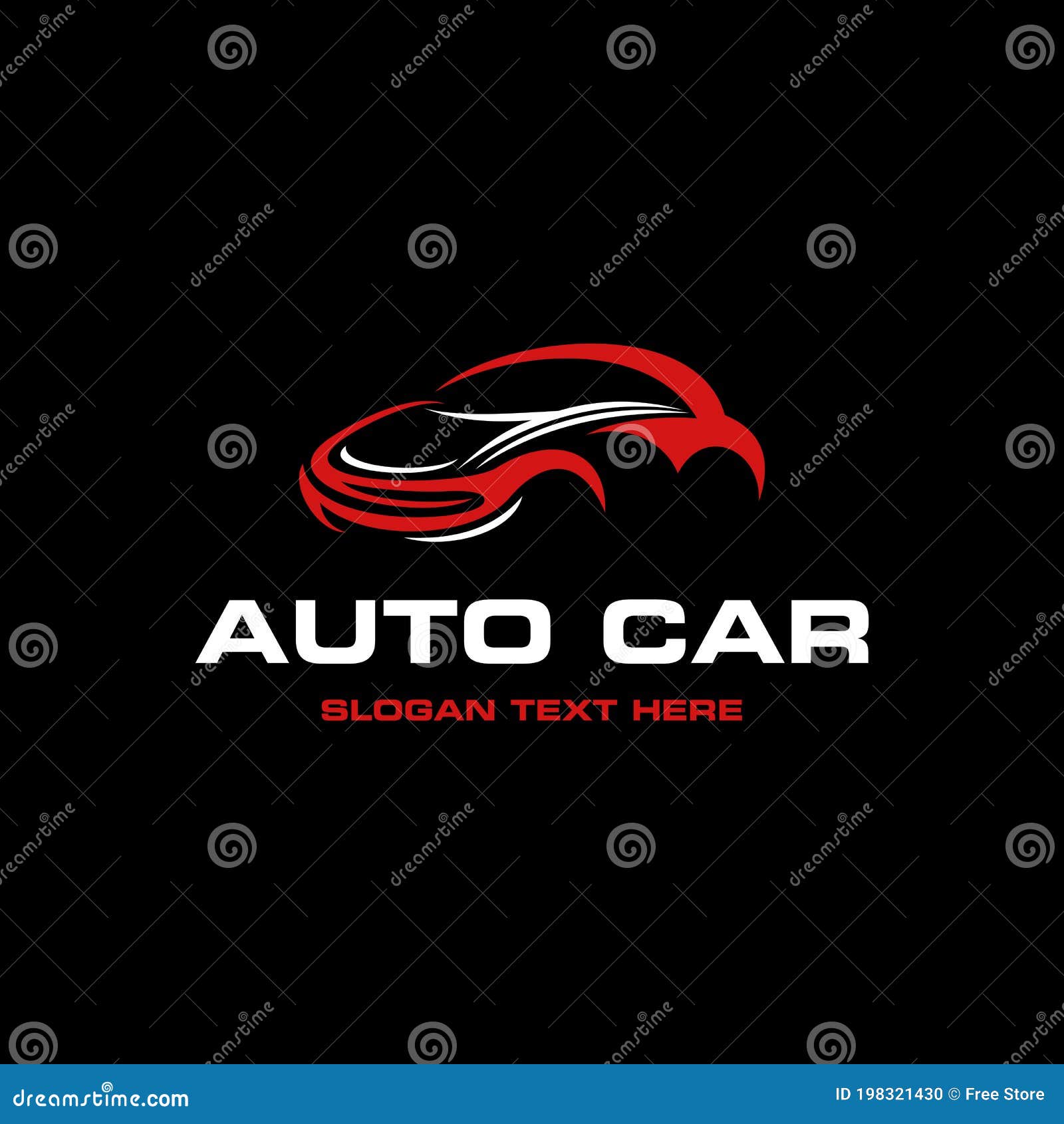 Car Auto Sport Branding Dealership Business Logo Stock Vector