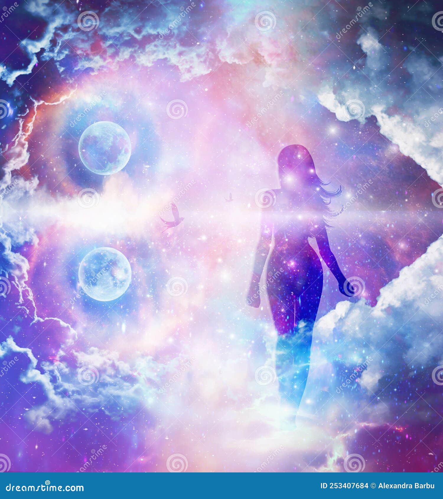 Soul Journey, Portal To Another Universe, Heaven, Unity, Afterlife, Parallel Reality, New World