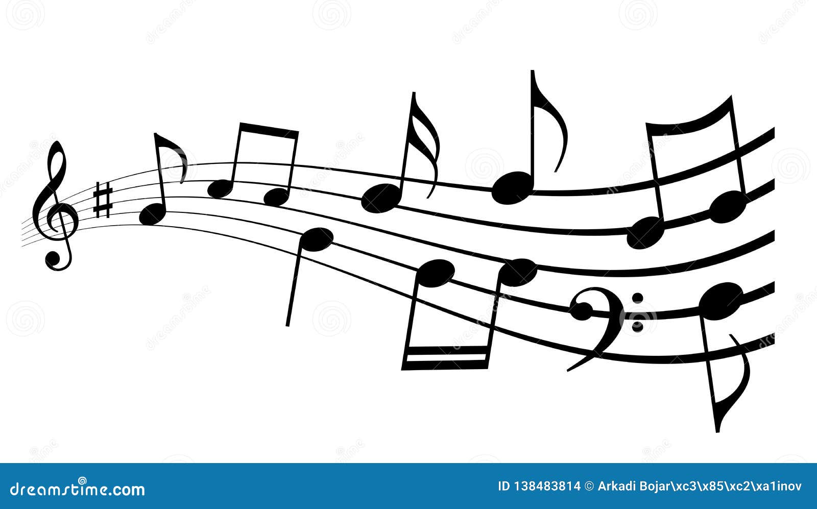 music notes and melody icon