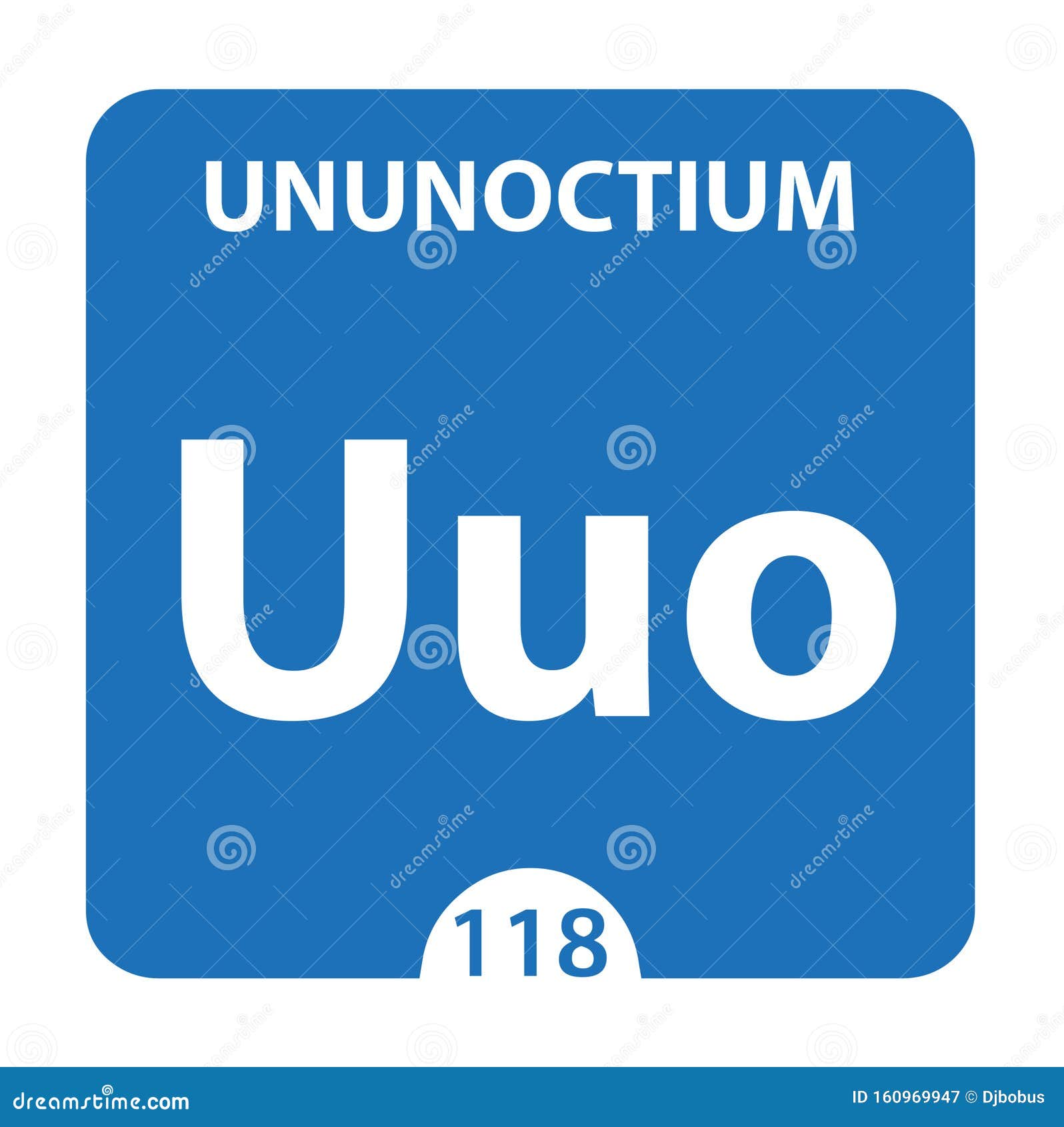 Ununoctium Chemical Element Vector Illustration CartoonDealer ununoctium-chemical-element-vector-illustration-cartoondealer