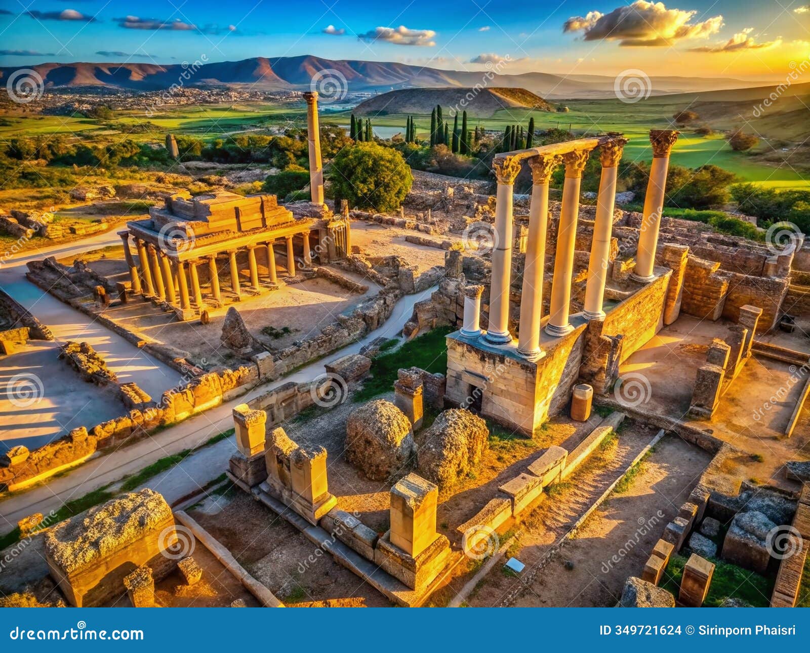 unveiling the architectural marvels of timgad a journey through ancient carthages ruins and the timeless legacy of