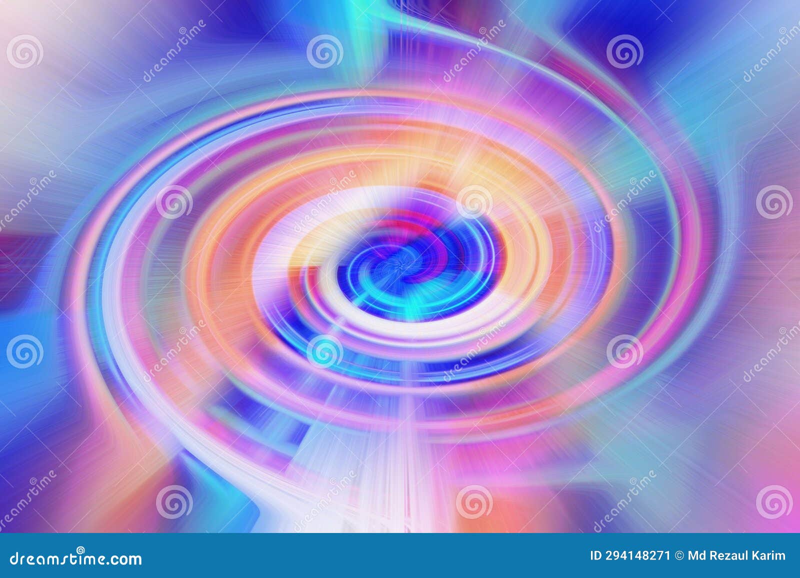 Unveiling Beauty Abstract Colorful Twisted Background Stock Photo 