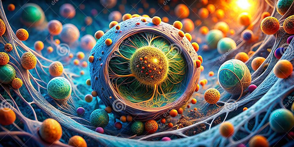 Unveiling the Endoplasmic Reticulum a Detailed Animal Cell Microscopy ...