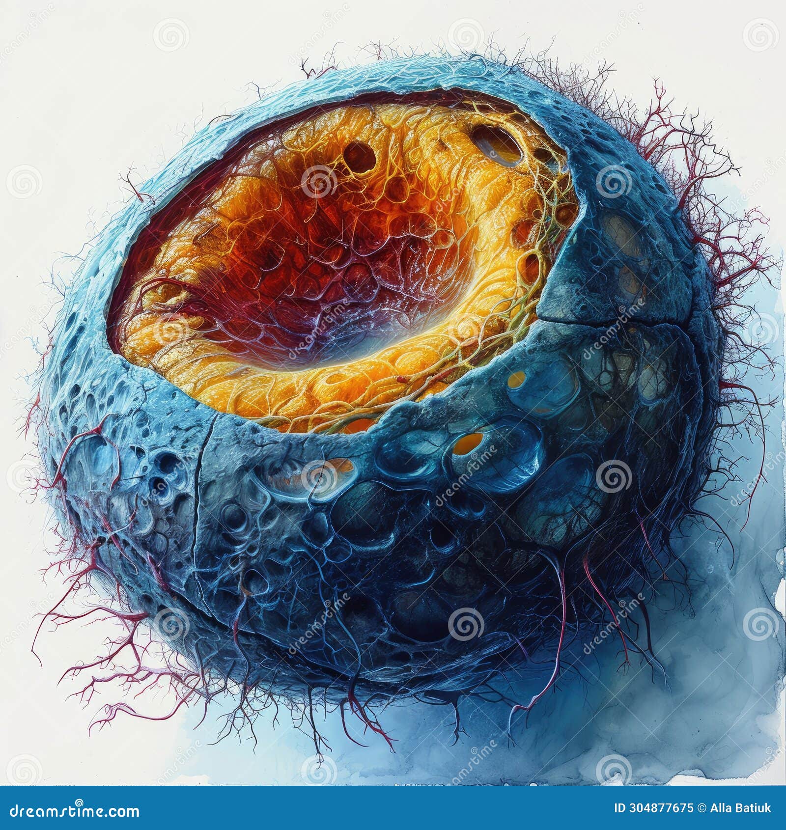 Unveiling the Intricacies: the Structure of the Human Cell, a Journey 