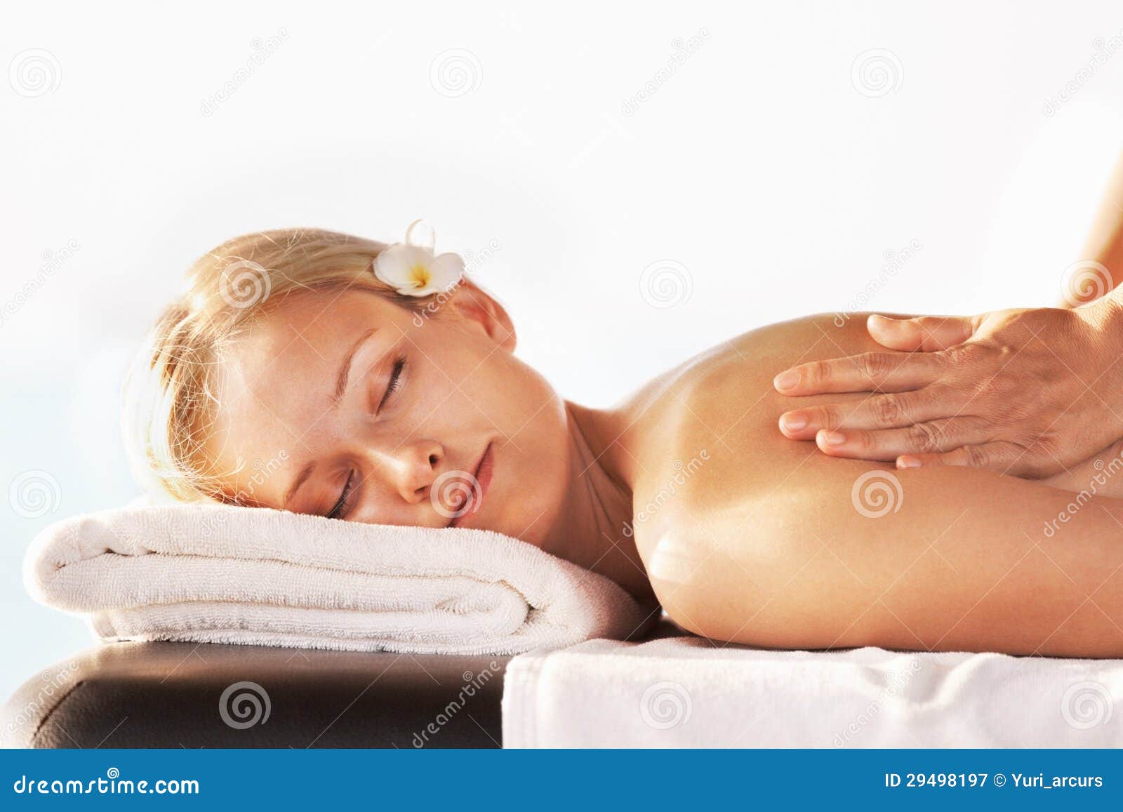 Unwinding Massage Therapy Stock Image Image Of Life