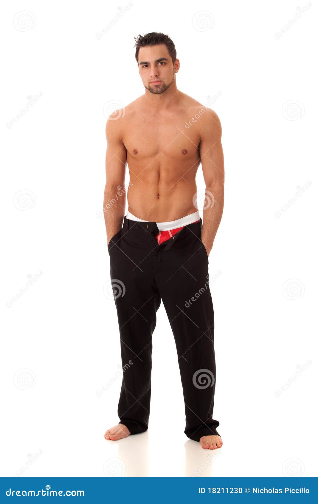 Unzipped Pants Stock Photo Image 18211230