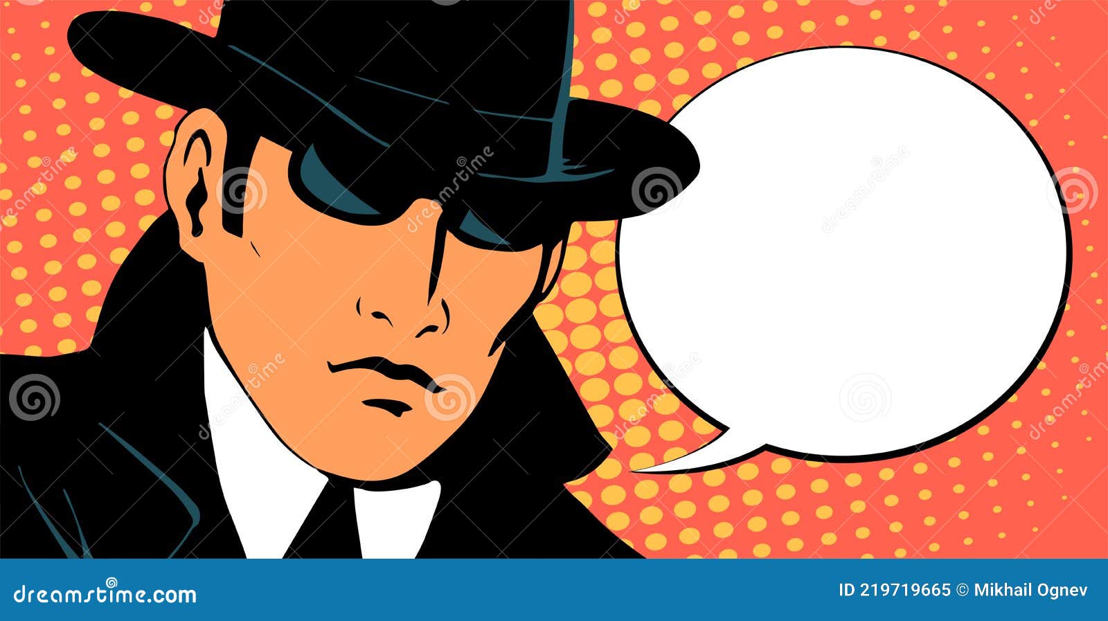 Uomo Detective in Cappello E Cappotto Illustrazione di Stock -  Illustrazione di carattere, rilevi: 219719665