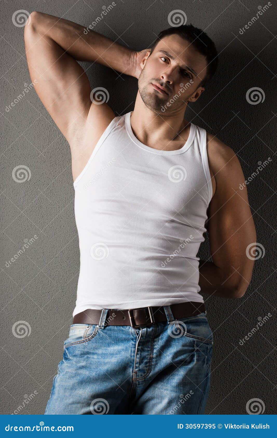 Maglietta Uomo In Similpelle Sexy | Per Feste E Serate Speciali - Design Slim Fit - Foto 3