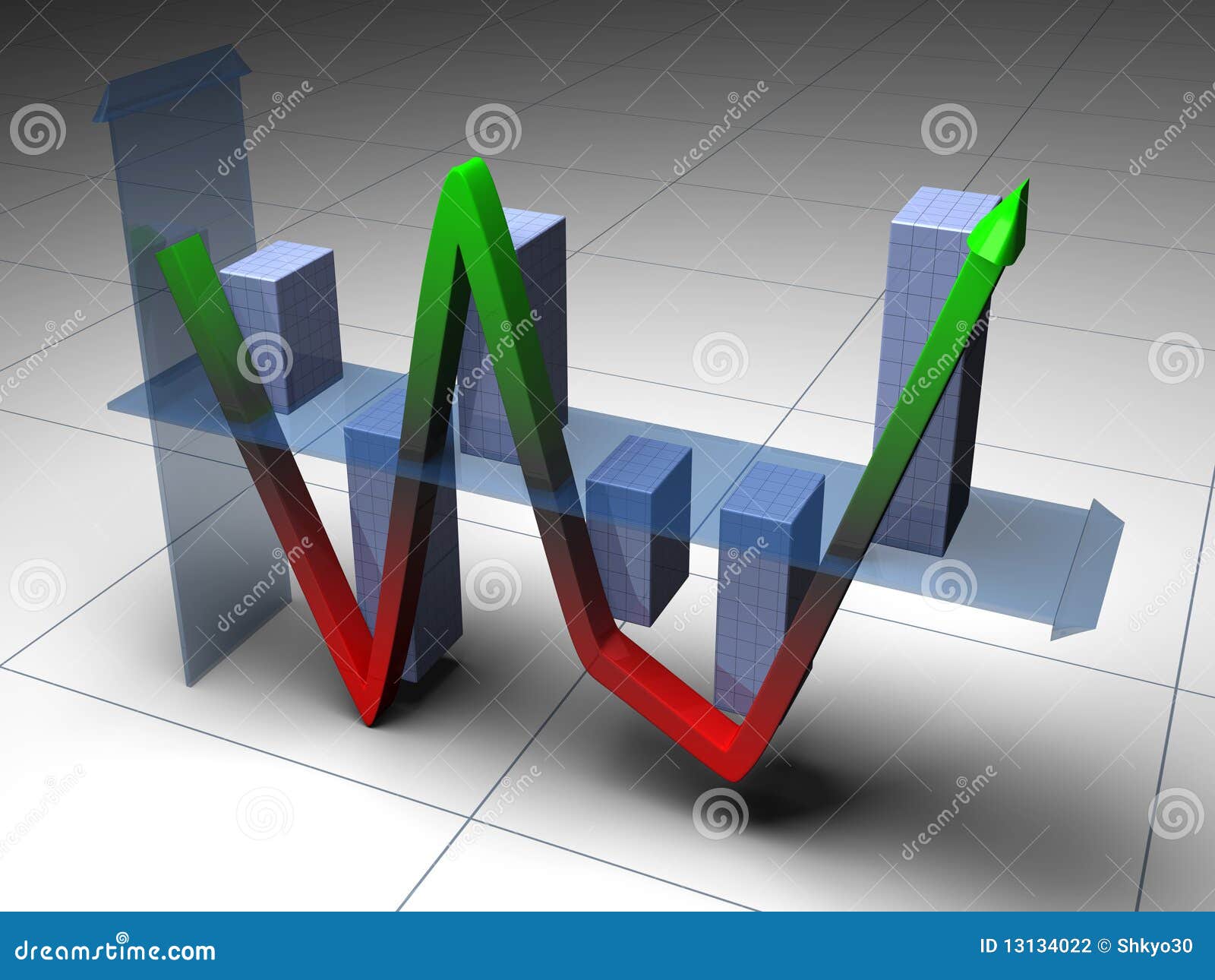 Chart Up And Down