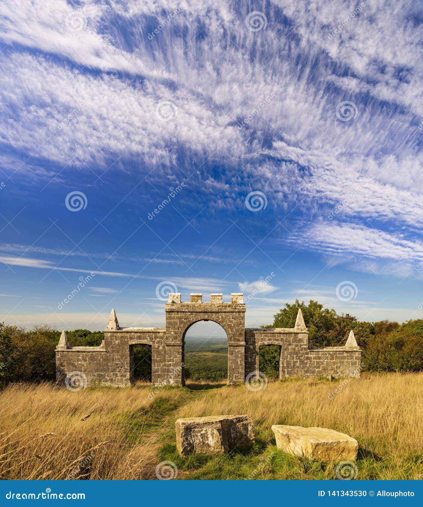 creech arch eye catcher in the isle of purbeck