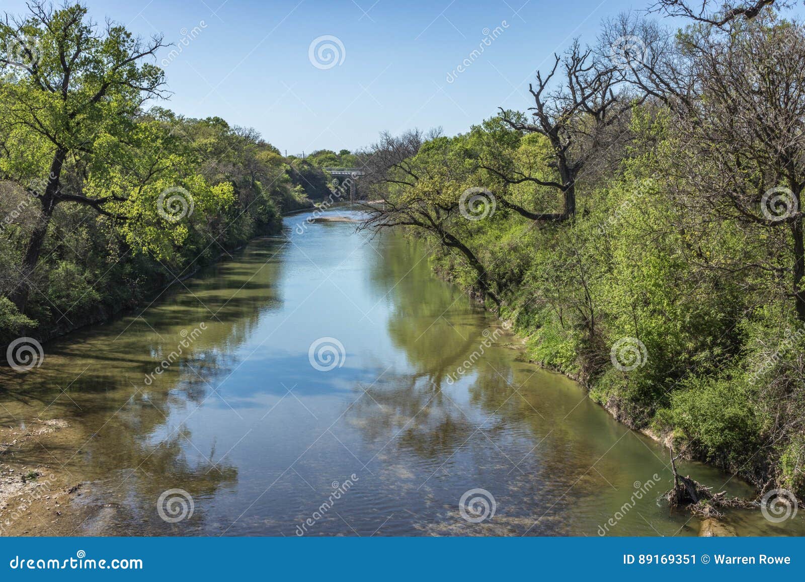 Up the Lampasas River stock image. Image of maxdale, looking 89169351