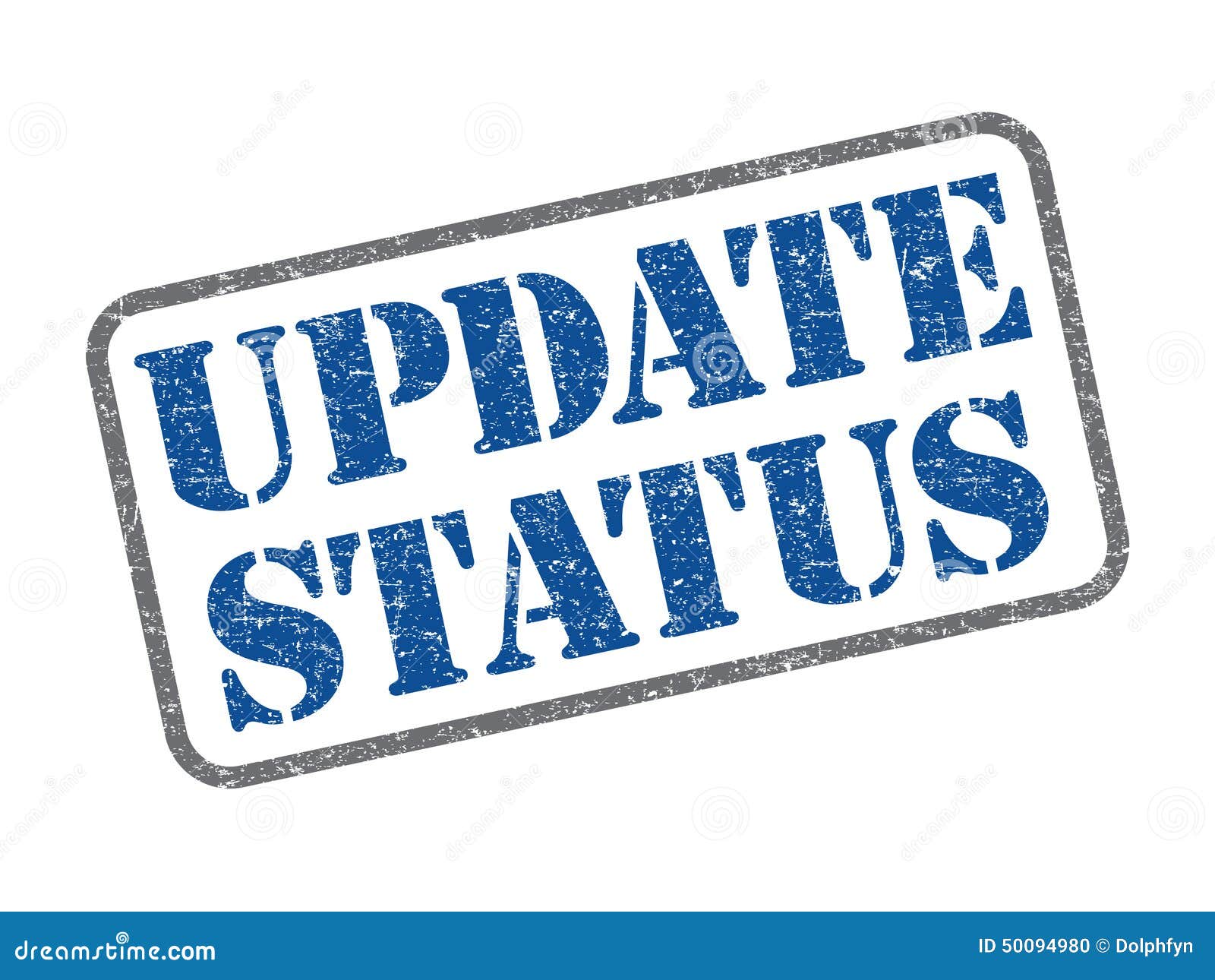 Update Status Stock Photo  Image: 50094980