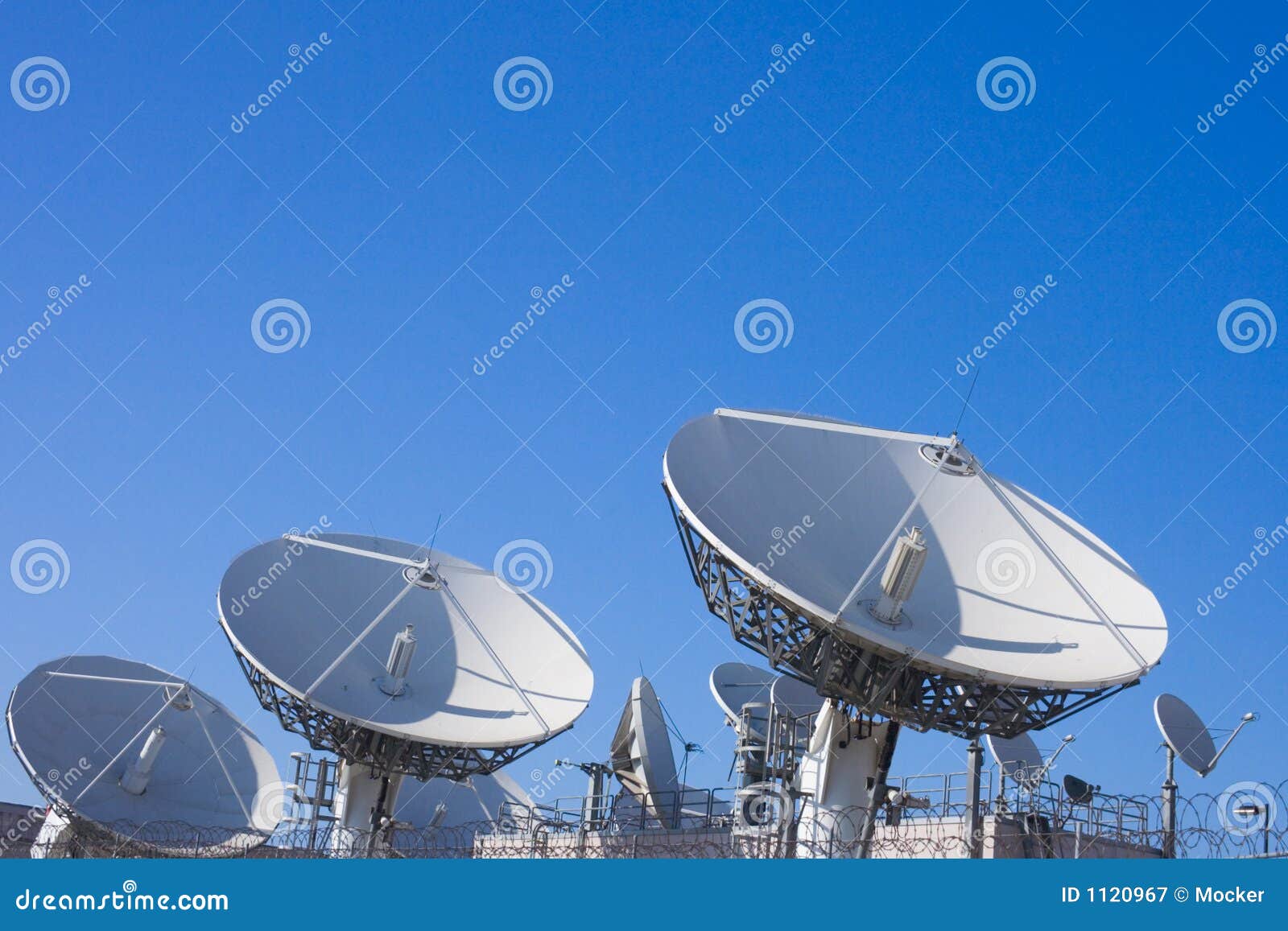 Uplink Facility Dish Stock Image Image of elevate, echostar