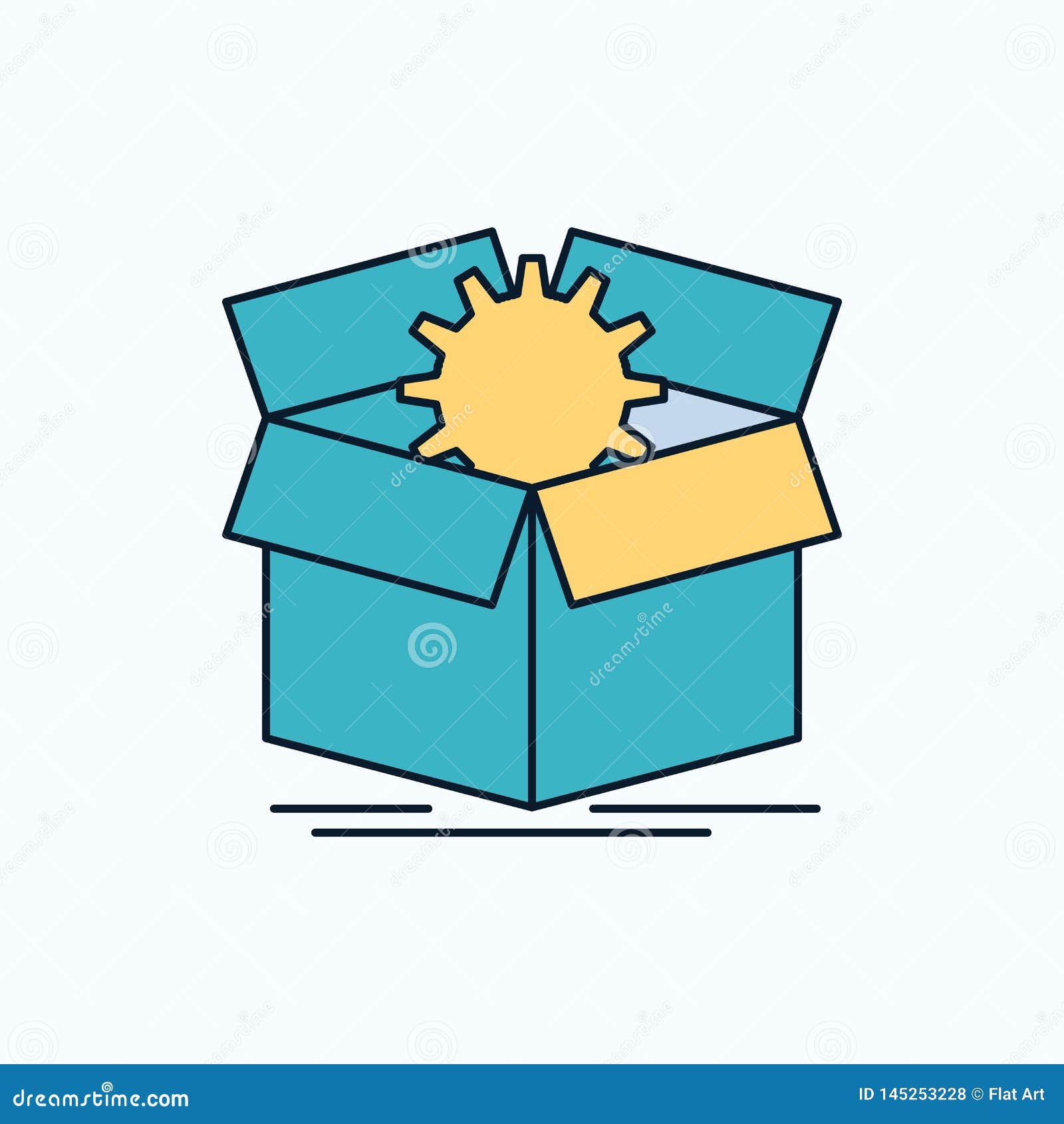 Upload Performance Productivity Progress Work Flat Icon Green And Yellow Sign And Symbols For Website And Mobile Appliation Stock Vector Illustration Of Digital Graph