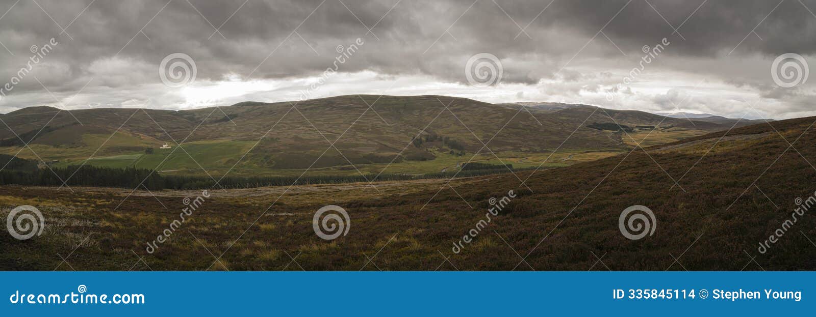 upper strathdon panorama