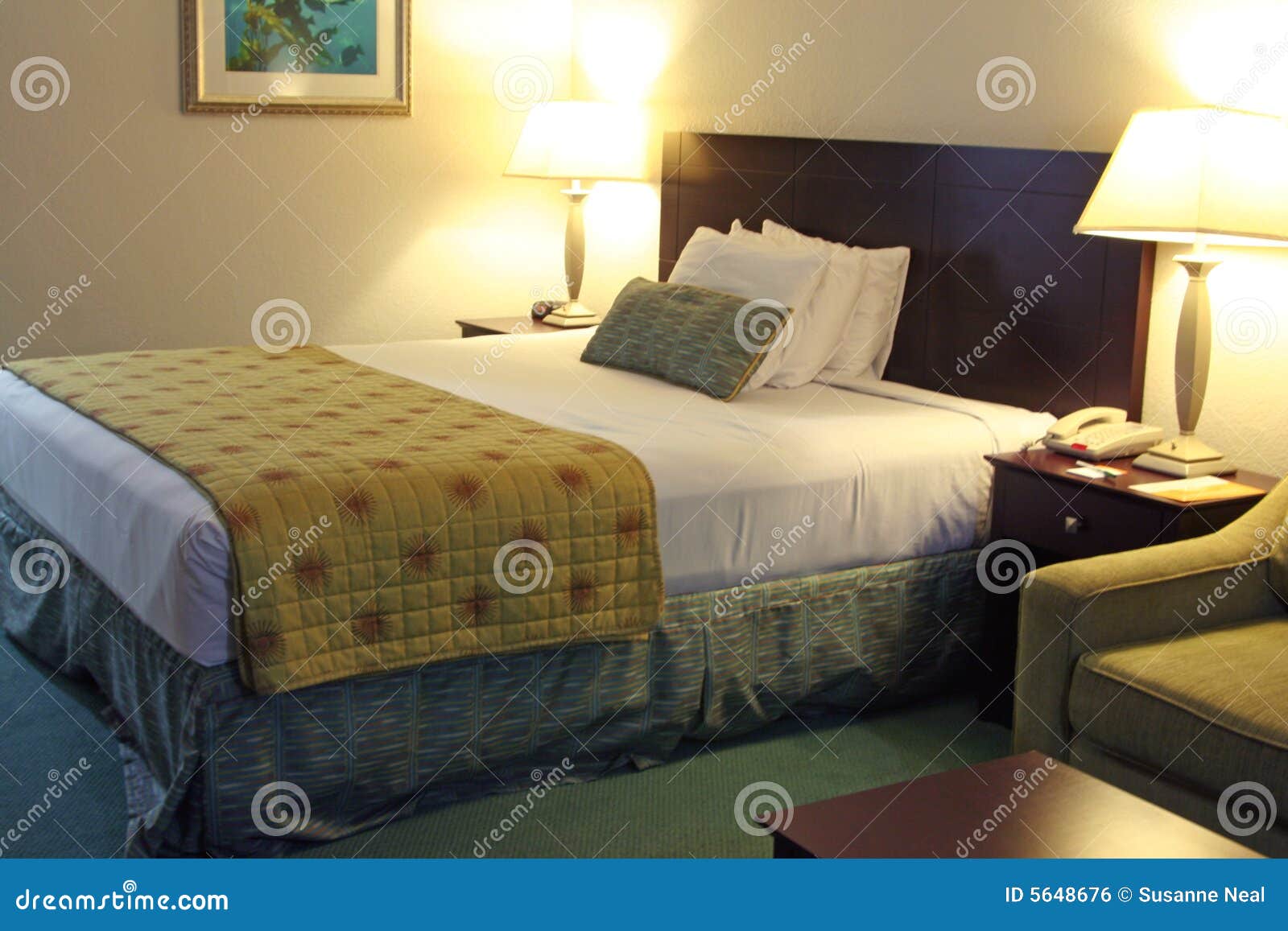 upscale hotel room