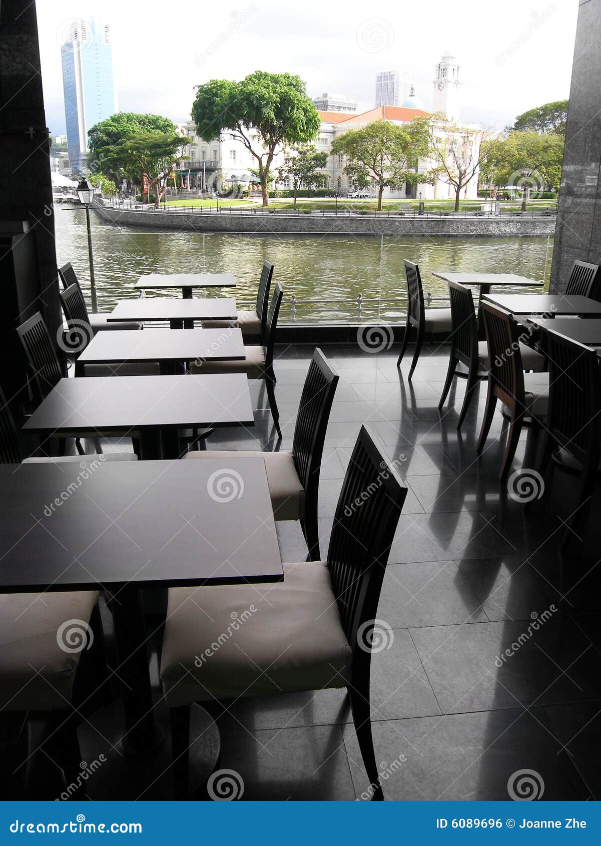 upscale riverside dining