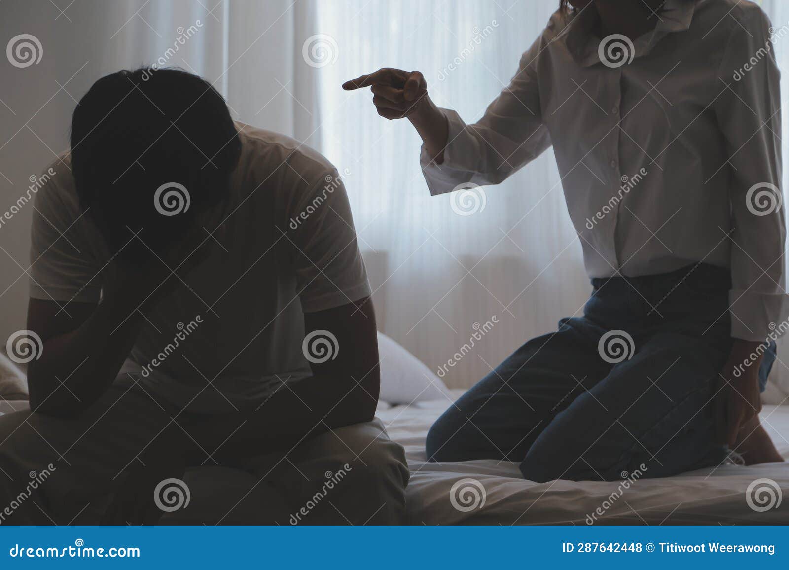 Woman Slapping Man Stock Photos picture