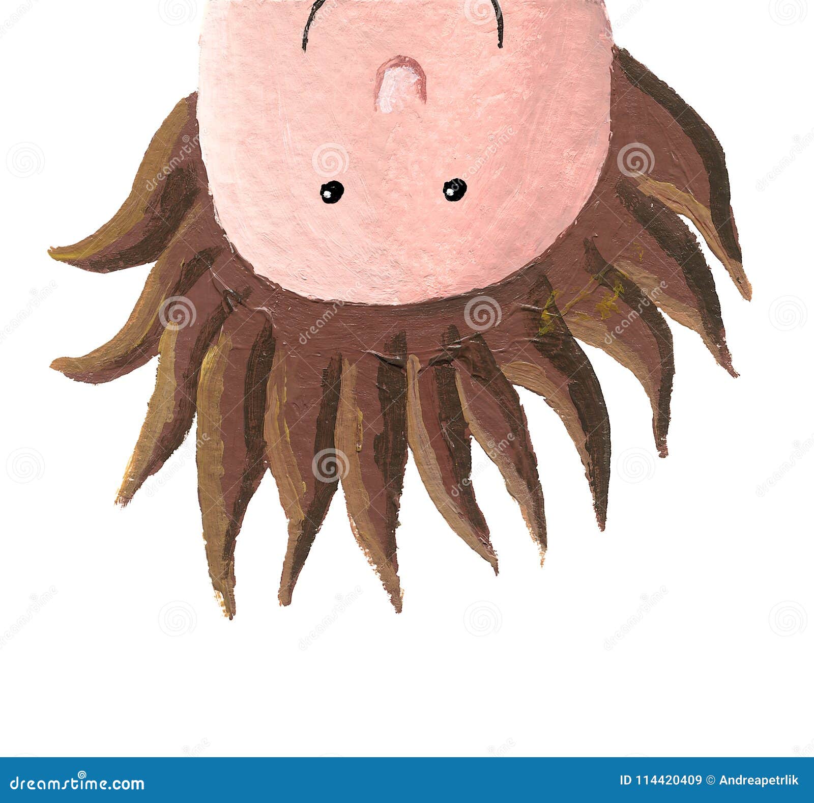 Upside down funny boy stock illustration. Illustration of happy - 114420409